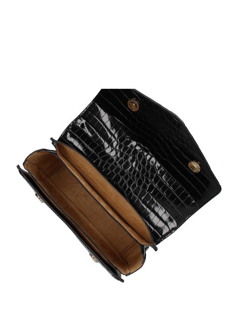 CHAIN CROCO Bedruckte Umhängetasche Schwarz - Damentaschen