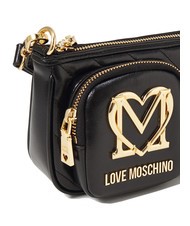 LOVE MOSCHINO CITY POCKETS Gesteppte Umhängetasche Schwarz - Damentaschen - 3