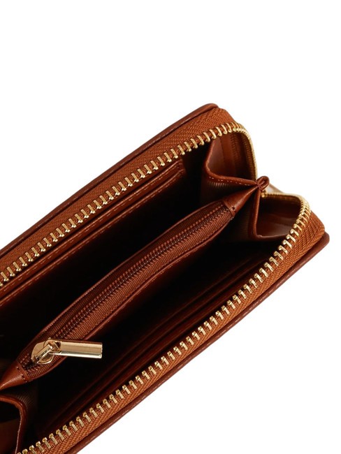 BEA Kleine Geldbörse mit umlaufendem Reißverschluss bräunen - Brieftaschen Damen