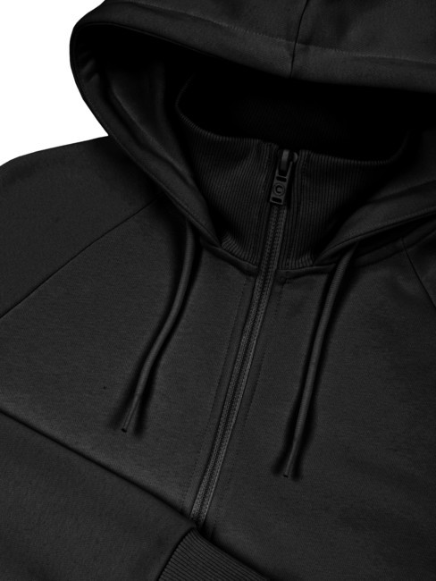 SPELL Sweatshirt mit Stehkragen und Kapuze Schwarz - Sweatshirts Damen