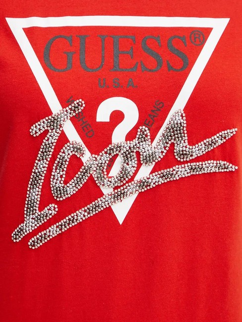 SS CN ICON  Baumwoll-T-Shirt köstliches Rot - T-Shirts und Tops für Damen