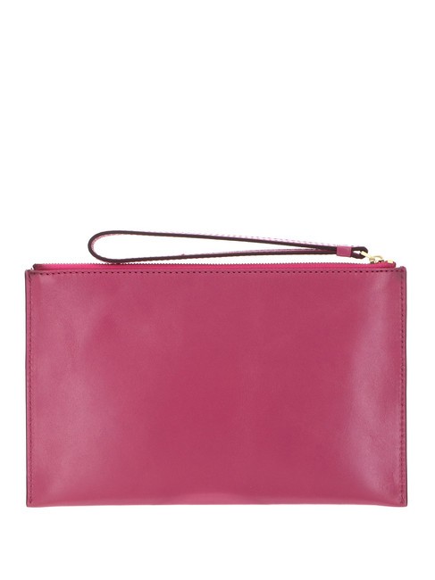 LUCREZIA Clutch mit Ledermanschette Lippenstift Abk. Gold - Damentaschen