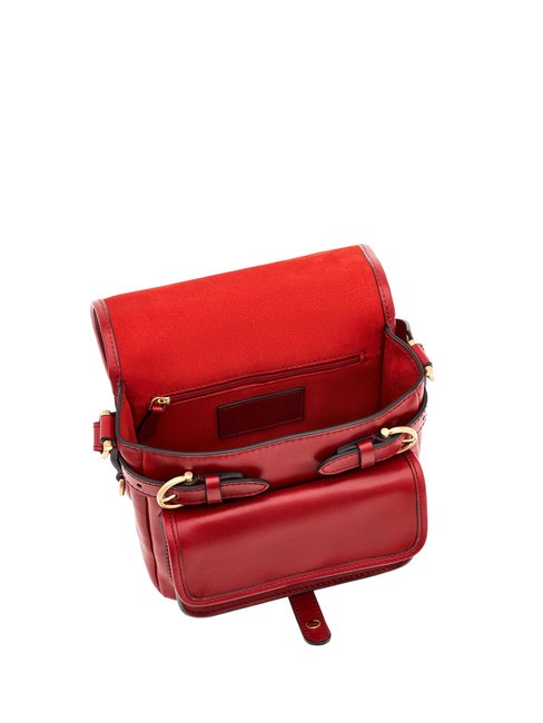 BIBA Mini-Umhängetasche Johannisbeere / Gold - Damentaschen