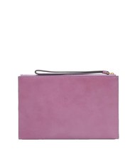 THE BRIDGE LUCREZIA Clutch aus Leder Lila mit Gold - Damentaschen - 3