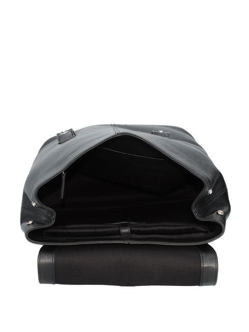 BIAGIO  13-Zoll-PC-Rucksack aus Leder Schwarz - PC-Rucksäcke