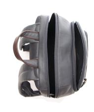 PIQUADRO X1 13 "Laptop-Rucksack aus Leder blau / braun - PC-Rucksäcke - 5