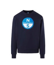 NORTH SAILS BASIC Sweatshirt mit Rundhalsausschnitt und Logo-Print Navy blau - Sweatshirts Herren - 4