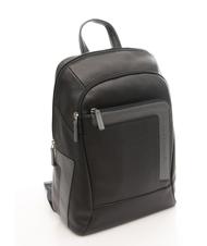 PIQUADRO X1 13 "Laptop-Rucksack aus Leder schwarzgrau - PC-Rucksäcke - 2