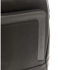 PIQUADRO X1 13 "Laptop-Rucksack aus Leder schwarzgrau - PC-Rucksäcke - 4