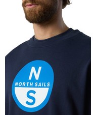 NORTH SAILS BASIC Sweatshirt mit Rundhalsausschnitt und Logo-Print Navy blau - Sweatshirts Herren - 3