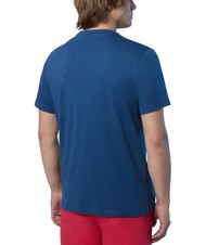 NORTH SAILS BASIC T-Shirt aus Baumwolle mit Logo-Print dunkler Denim - Herren-T-Shirts - 2