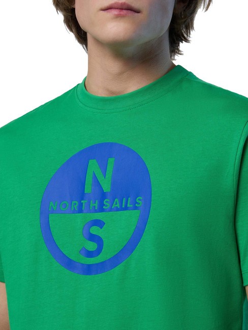 BASIC T-Shirt aus Baumwolle mit Logo-Print grüne Biene - Herren-T-Shirts