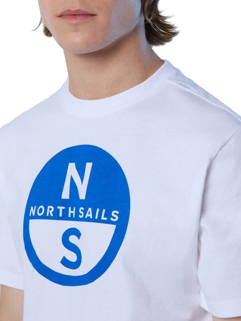 BASIC T-Shirt aus Baumwolle mit Logo-Print Weiß - Herren-T-Shirts