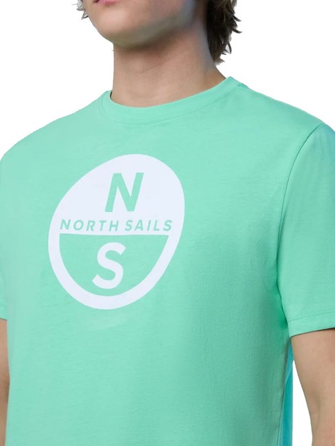 BASIC T-Shirt aus Baumwolle mit Logo-Print Frühlingsknospe - Herren-T-Shirts