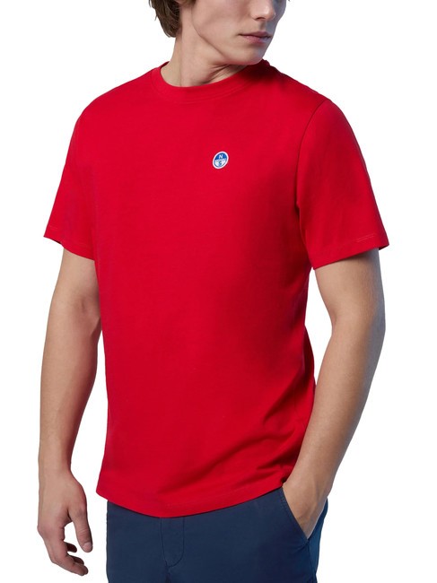 BOLLO Baumwoll-T-Shirt Rot - Herren-T-Shirts
