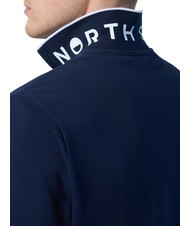 NORTH SAILS COLLAR STRIPED Kurzarm-Poloshirt aus Baumwolle Navy blau - Herren-Polo-Shirts/Herren-Polo-Shirt/Herrenpoloshirt/Herrenpoloshirts - 4