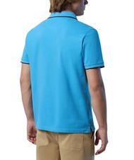 NORTH SAILS COLLAR STRIPED Kurzarm-Poloshirt aus Baumwolle Himmelblau - Herren-Polo-Shirts/Herren-Polo-Shirt/Herrenpoloshirt/Herrenpoloshirts - 2