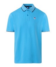 NORTH SAILS COLLAR STRIPED Kurzarm-Poloshirt aus Baumwolle Himmelblau - Herren-Polo-Shirts/Herren-Polo-Shirt/Herrenpoloshirt/Herrenpoloshirts - 5