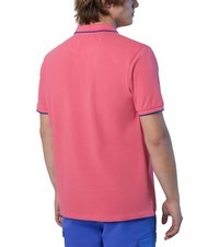 NORTH SAILS COLLAR STRIPED Kurzarm-Poloshirt aus Baumwolle Calypso-Koralle - Herren-Polo-Shirts/Herren-Polo-Shirt/Herrenpoloshirt/Herrenpoloshirts - 2
