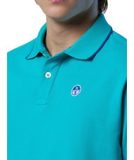 NORTH SAILS COLLAR STRIPED Kurzarm-Poloshirt aus Baumwolle Keramik - Herren-Polo-Shirts/Herren-Polo-Shirt/Herrenpoloshirt/Herrenpoloshirts - 4