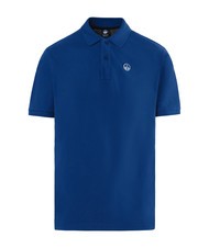 NORTH SAILS BASIC Kurzarm-Poloshirt aus Baumwolle Meerblau - Herren-Polo-Shirts/Herren-Polo-Shirt/Herrenpoloshirt/Herrenpoloshirts - 5
