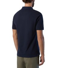 NORTH SAILS BASIC Kurzarm-Poloshirt aus Baumwolle Navy blau - Herren-Polo-Shirts/Herren-Polo-Shirt/Herrenpoloshirt/Herrenpoloshirts - 2
