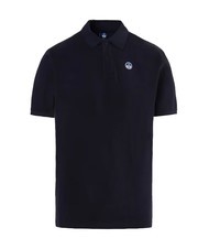 NORTH SAILS BASIC Kurzarm-Poloshirt aus Baumwolle Navy blau - Herren-Polo-Shirts/Herren-Polo-Shirt/Herrenpoloshirt/Herrenpoloshirts - 4