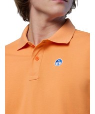 NORTH SAILS BASIC Kurzarm-Poloshirt aus Baumwolle Mandarine - Herren-Polo-Shirts/Herren-Polo-Shirt/Herrenpoloshirt/Herrenpoloshirts - 4