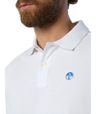 NORTH SAILS BASIC Kurzarm-Poloshirt aus Baumwolle Weiß - Herren-Polo-Shirts/Herren-Polo-Shirt/Herrenpoloshirt/Herrenpoloshirts - 3