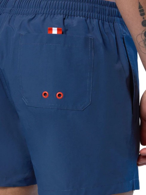 VOLLEY Boxer-Badeanzug mit Logo dunkler Denim - Herrenbadehosen