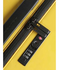 PIQUADRO PQ-LIGHT Mittelgroßer Trolley Gelb - Harte Trolleys - 4