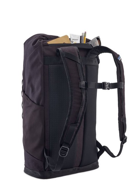 FIELDSMITH 32L Rolltop-Reiserucksack Schwarz - Rucksäcke für Schule &amp; Freizeit
