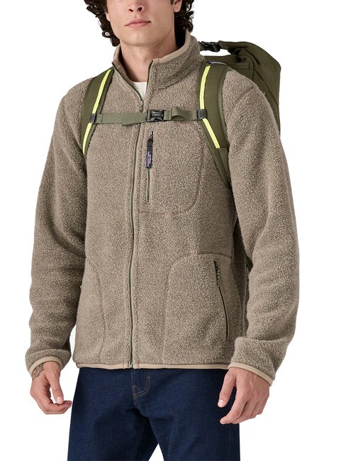 FIELDSMITH 32L Rolltop-Reiserucksack Schwarz - Rucksäcke für Schule &amp; Freizeit