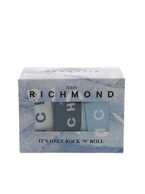 FOZ 3 Boxershorts weiß/blau/t. - Herrenslip