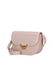 COCCINELLE DEW Umh&auml;ngetasche aus geh&auml;mmertem Leder Rosetten - Damentaschen - 2