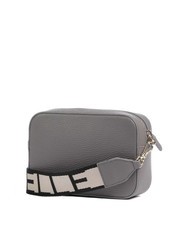 COCCINELLE TEBE Schultertasche aus strukturiertem Leder Graphit - Damentaschen - 2