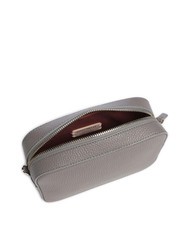 COCCINELLE TEBE Schultertasche aus strukturiertem Leder Graphit - Damentaschen - 4