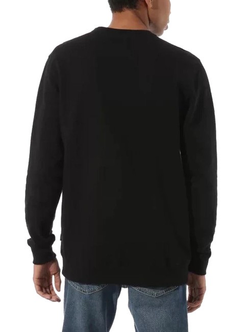 VANS CLASSIC Sweatshirt aus Baumwolle mit Rundhalsausschnitt Schwarz-Weiss - Sweatshirts Herren