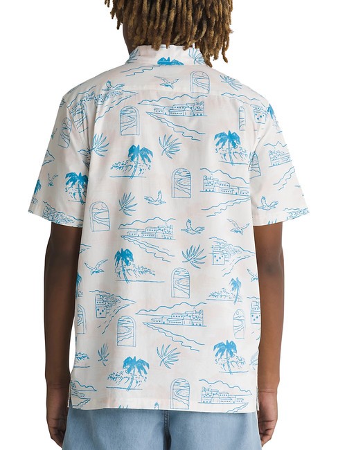 DAVISTA Kurz&auml;rmliges Baumwollhemd M&auml;usespeck - Herrenhemden