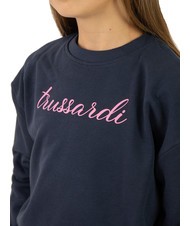TRUSSARDI HEIN Trainingsanzug aus Sweatshirt und Hose Marine/Marine - Trainingsanzüge für Kinder - 3
