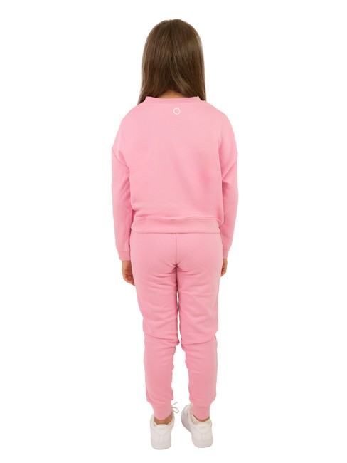 FLESHI Trainingsanzug aus Sweatshirt und Hose Beconia rosa - Trainingsanzüge für Kinder
