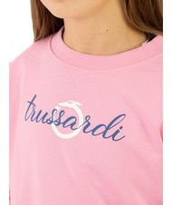 TRUSSARDI FLESHI Trainingsanzug aus Sweatshirt und Hose Beconia rosa - Trainingsanzüge für Kinder - 3