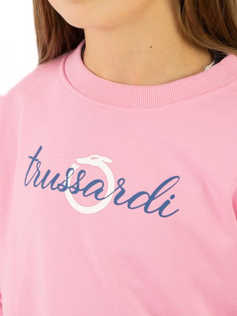 FLESHI Trainingsanzug aus Sweatshirt und Hose Beconia rosa - Trainingsanzüge für Kinder