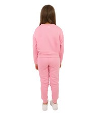 TRUSSARDI FLESHI Trainingsanzug aus Sweatshirt und Hose Beconia rosa - Trainingsanzüge für Kinder - 2