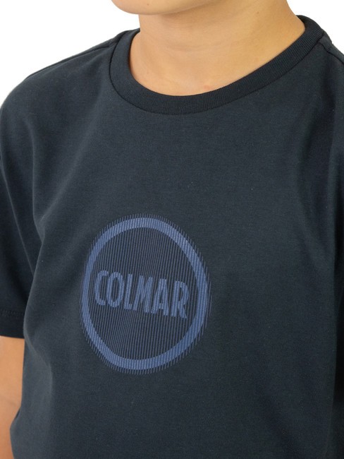 FRIDA KIDS Baumwoll-T-Shirt mit Logo marineblau - Kinder-T-Shirt