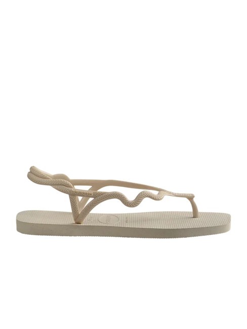 SOLEIL Flip-Flop-Sandale Beige - Damenschuhe