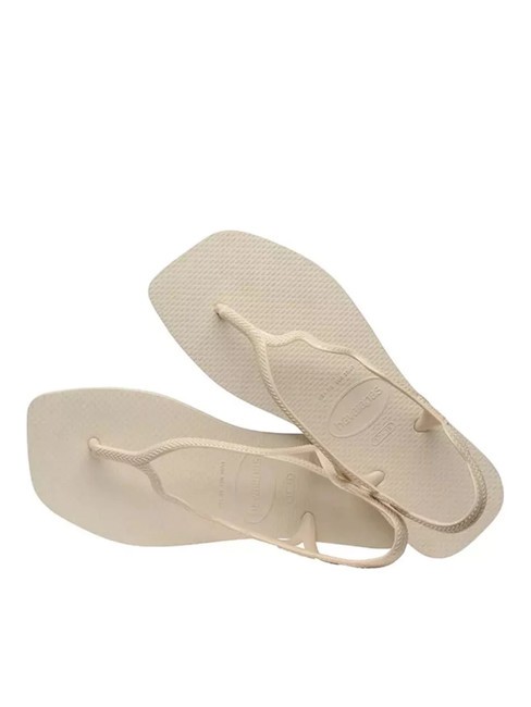SOLEIL Flip-Flop-Sandale Beige - Damenschuhe