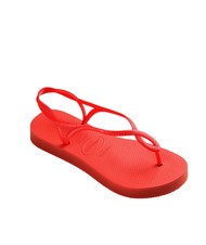 HAVAIANAS LUNA FLATFORM Flache Flip-Flop-Sandale Lachs - Damenschuhe - 3