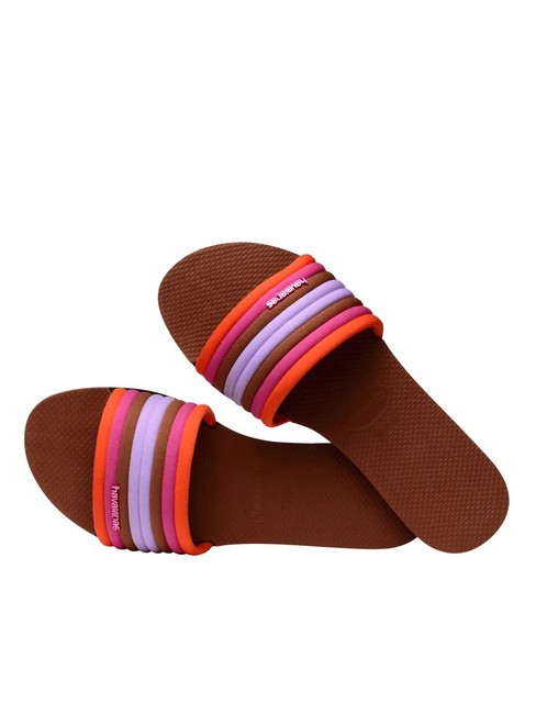 YOU MALTA COOL Slipper-Sandale Rost - Damenschuhe