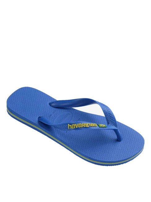 BRASIL LOGO NEON Flip-Flops Sternblau/Sternblau - Schuhe Unisex